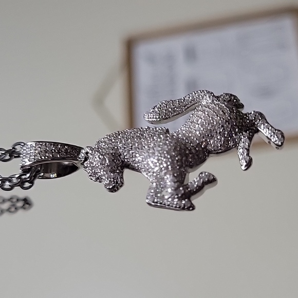 Swarovski Silver Horse Pendant - Picture 5 of 10